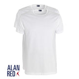 Derby t-shirt underwear white - Alan Red